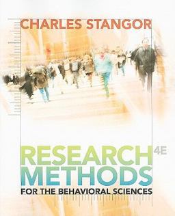 Research Methods for the Behavioral Sciences 4th 9780840031976 Front Cover