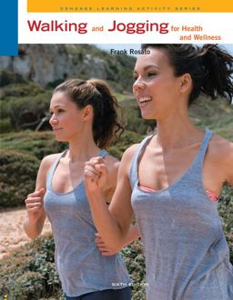 Walking and Jogging for Health and Wellness 6th 9780840048127 Front Cover