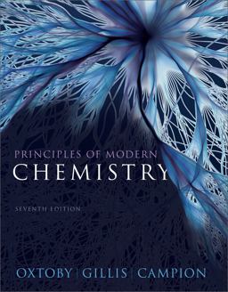 Principles of Modern Chemistry 7th 9780840049315 Front Cover