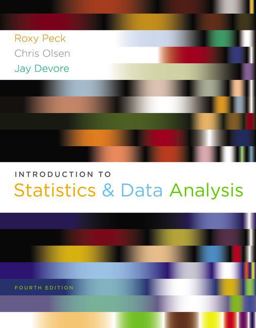 Introduction to Statistics and Data Analysis 4th 9780840054906 Front Cover