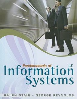 Fundamentals of Information Systems (Book Only)
