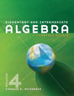 Elementary and Intermediate Algebra 4th 9780840064196 Front Cover