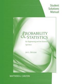 Probability and Statistics For Engineering and Science 8th 9780840065391 Front Cover