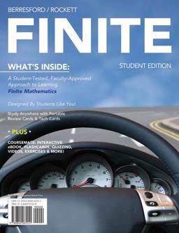 FINITE (with Mathematics CourseMate with EBook Printed Access Card)