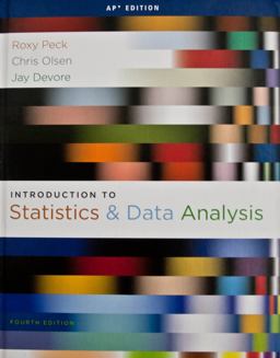 Introduction to Statistics and Data Analysis (AP® Edition)