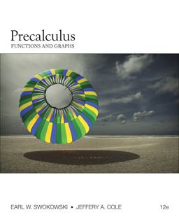 Precalculus Functions and Graphs 12th 9780840068576 Front Cover
