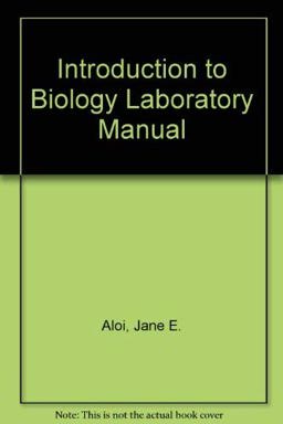 Introduction to Biology Laboratory Manual