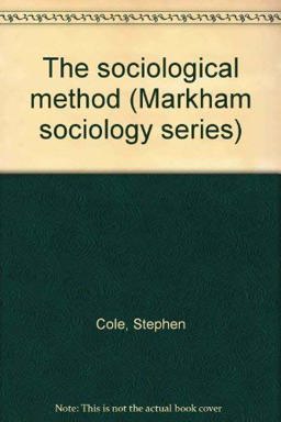 The Sociological Method