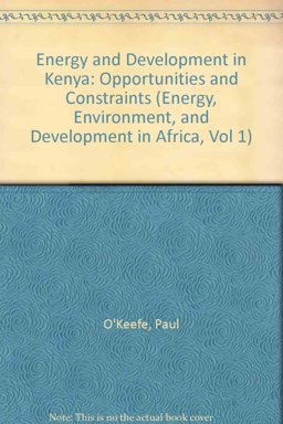 Energy and Development in Kenya Energy and Development in Kenya