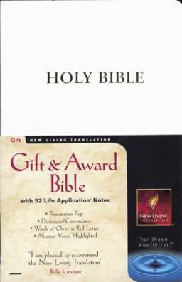 Gift and Award Bible NLT