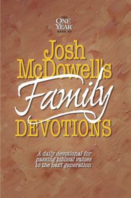 One Year Book of Family Devotions A Daily Devotional for Passing Biblical Values to the Next Generation  9780842343022 Front Cover