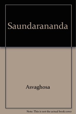 Saundarananda of Ashvaghosa 1975 9780842609579 Front Cover
