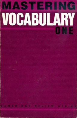 Mastering Vocabulary I