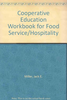 Cooperative Education Workbook for Foodservice Hospitality