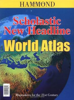 Scholastic New Headline World Atlas 2nd 9780843708646 Front Cover