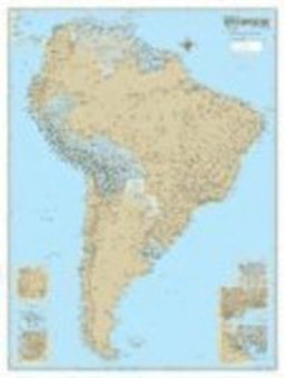 South America Wall Map