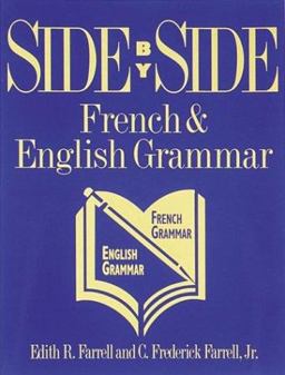 Side by Side : French and English Grammar 1st 9780844212241 Front Cover