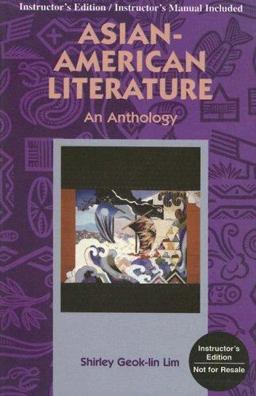Asian-American Literature An Anthology  9780844217444 Front Cover