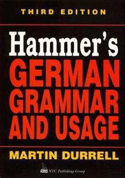 Hammer's German Grammar and Usage 3rd 9780844222080 Front Cover