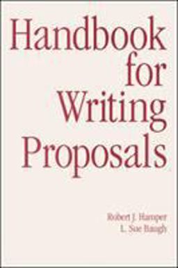 Handbook for Writing Proposals  9780844232744 Front Cover