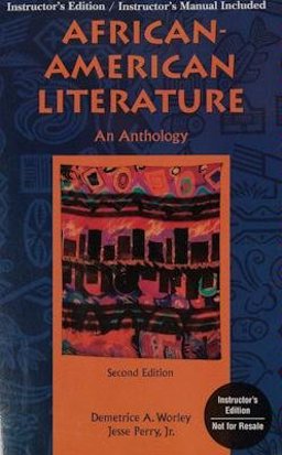 African-American Literature, Grades 7-12 An Anthology 2nd 9780844259260 Front Cover