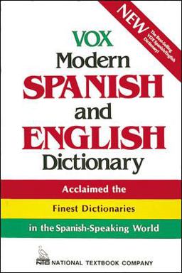 Vox Modern Spanish and English Dictionary English-Spanish/Spanish-English  9780844279909 Front Cover