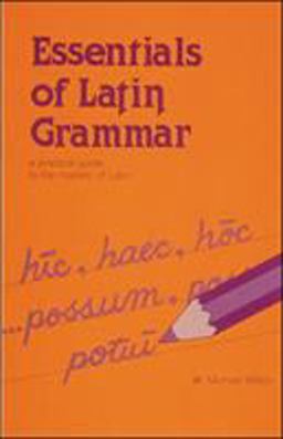 Essentials of Latin Grammar  9780844285405 Front Cover