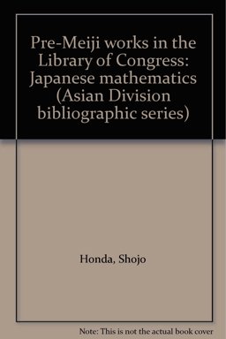 Pre-Meiji Works in the Library of Congress Pre-Meiji Works in the Library of Congress