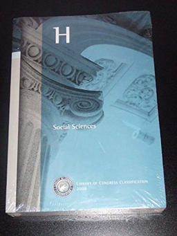 Library of Congress Classification. H. Social Sciences Library of Congress Classification. H. Social Sciences