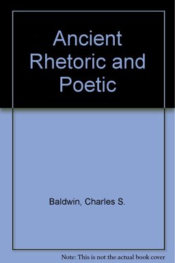 Ancient Rhetoric and Poetic