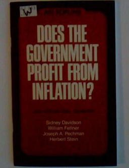 Does the Government Profit from Inflation?