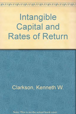 Intangible Capital and Rates of Return