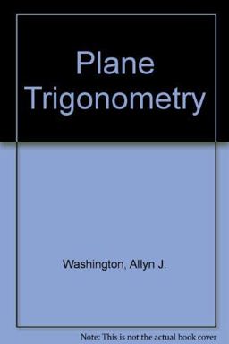 Plane Trigonometry