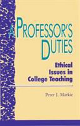 A Professor's Duties