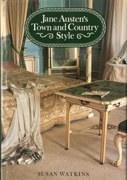 Jane Austen's Town and Country Style 1st 9780847812325 Front Cover
