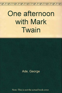 One Afternoon with Mark Twain