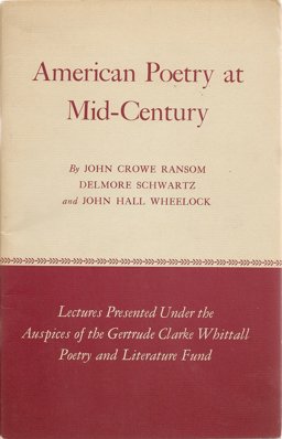 American Poetry at Mid-Century American Poetry at Mid-Century