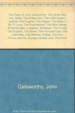 The Plays of John Galsworthy The Plays of John Galsworthy