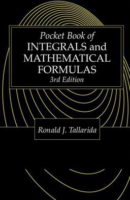 Pocket Book of Integrals and Mathematical Formulas 3rd 9780849302633 Front Cover