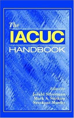 IACUC Handbook  9780849316852 Front Cover