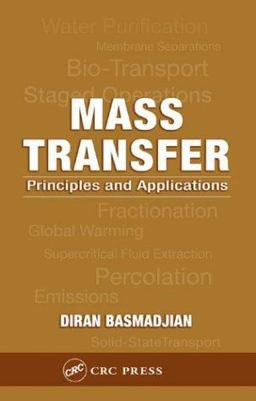 Mass Transfer Principles and Applications  9780849322396 Front Cover