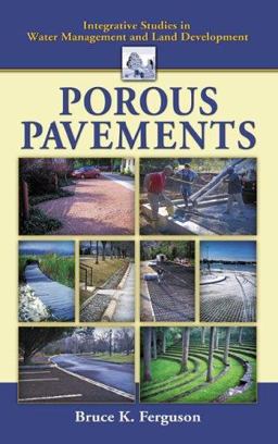Porous Pavements  9780849326707 Front Cover
