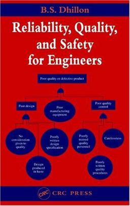 Reliability, Quality, and Safety for Engineers  9780849330681 Front Cover