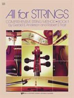 All for Strings : Conductor Score  9780849732225 Front Cover