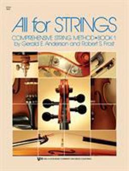 All for Strings Comprehensive String Method Viola  9780849732232 Front Cover