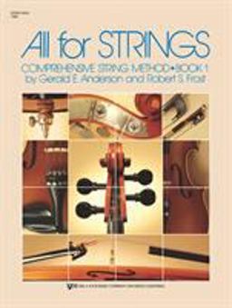 All for Strings : Conductor Score  9780849732256 Front Cover