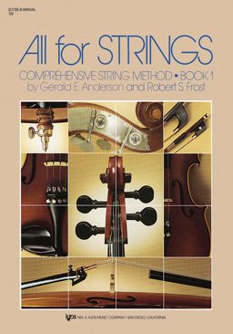 All for Strings : Conductor Score 1st 9780849732263 Front Cover