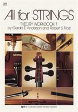 All for Strings Theory No. 1 : Violin  9780849732461 Front Cover