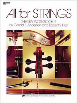 All for Strings Theory No. 1 : String Bass  9780849732492 Front Cover