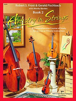 Artistry in Strings-Violin: Level 2  9780849734113 Front Cover